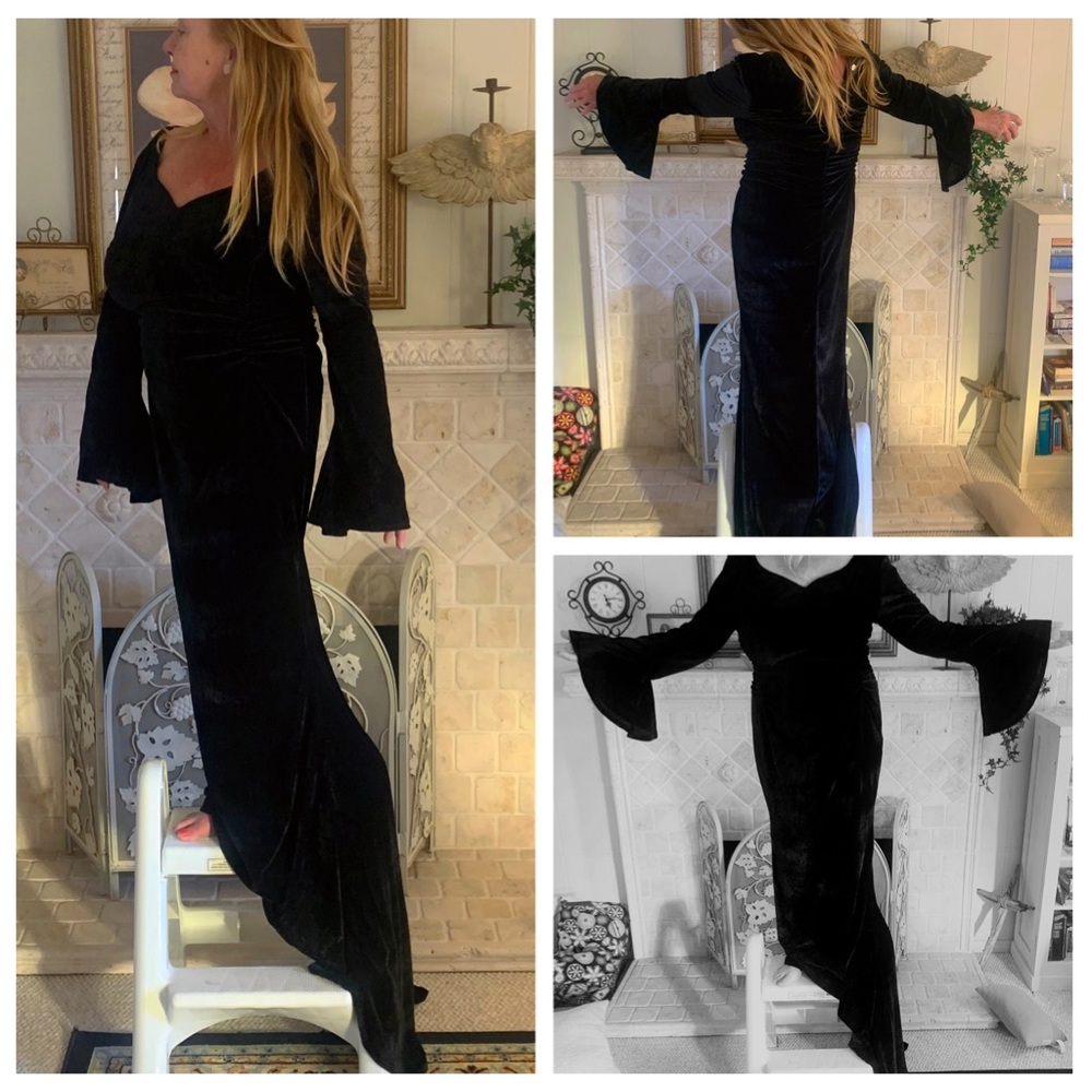 NEW Velvet Costume Dress - Elvira